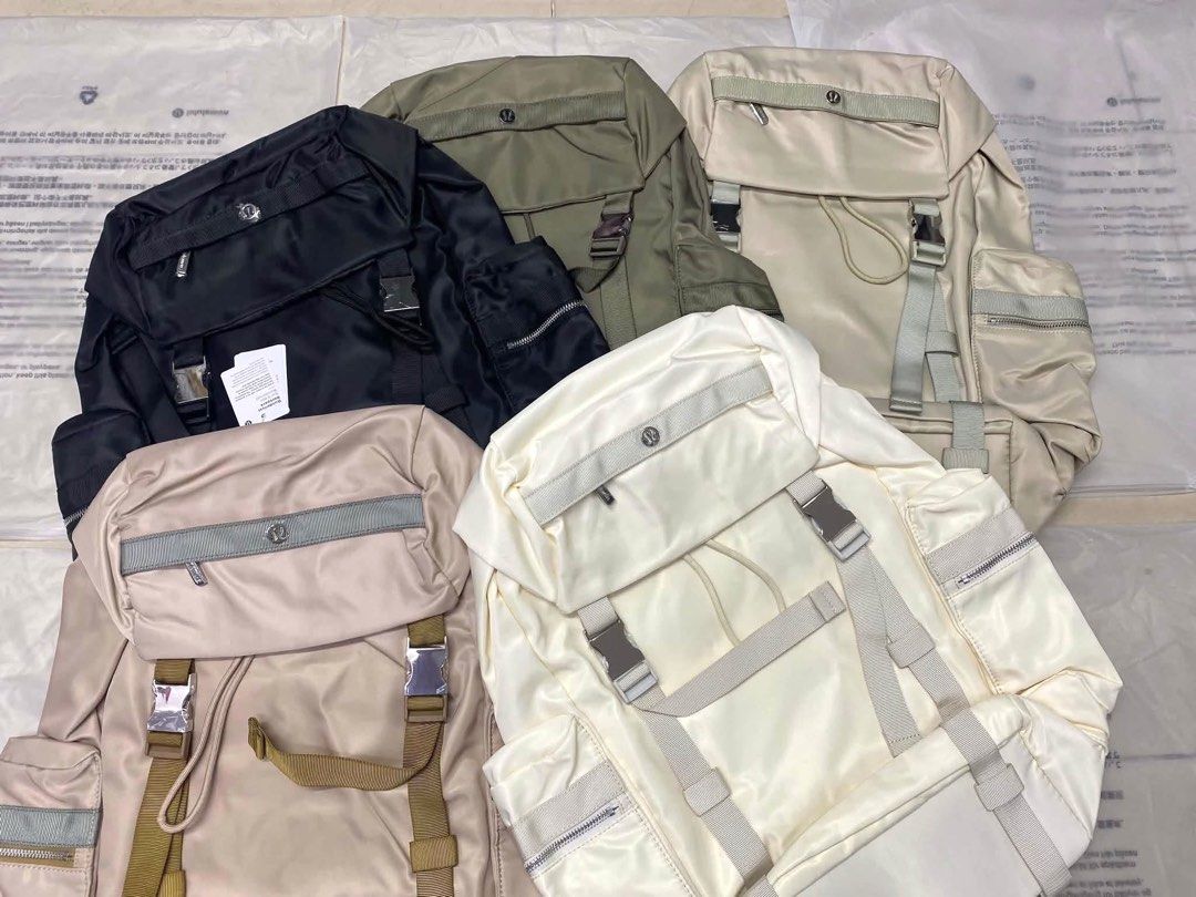 Lululemon Wunderlust Backpack 25L (Category: Backpacks) located in Bulacan. Submitted by mykakarizza (Listing ID 1451318652, Image 2). Description: NEW COLORS✨✨ ₱1550 onlyyy LLLMN Wunderlust Backpack 25L Dimensions: 36cm x 15.5cm x 51cm (14.2" x 6.1" x 20.1") 📸 Actual pics! 🙋🏻‍♀️ ─── ✦ ─── ✦ ─── ✦ ─── ✦ ─── 🛍️ LOOKING FOR MORE RESELLERS 🛍️ ✨ Buy 3 pcs of ANY items — FREE SHIPPING NA!🚚 ✨ Buy 10 items → FREE SF + ₱50 OFF EACH! 💖 PM us for 30