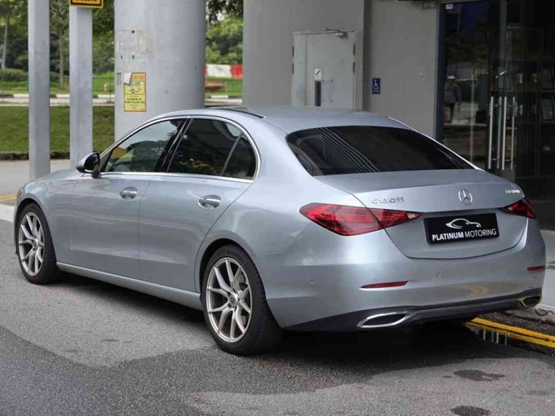 Mercedes-Benz C-Class Saloon Mild Hybrid C180 Avantgarde (A) (Category: Used Cars) located in Singapore. Submitted by platinummotoringsg (Listing ID 1451156071, Image 3). Description: Interest rates from as low as 1.28%! Full loan available. Choose from bank or in-house financing! Singapore's largest pre-owned dealership with 500+ listings, we offer higher trade-in value, better approval rates, and some of the lowest interest rates in the market.