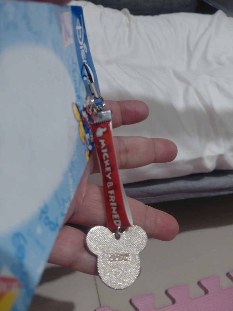 MICKEY MOUSE KEYCHAIN DISNEY (Category: Character Goods) located in Manila. Submitted by bashamylove0116 (Listing ID 1451298912, Image 3). Description: Mickey Mouse keychain DISNEY.
