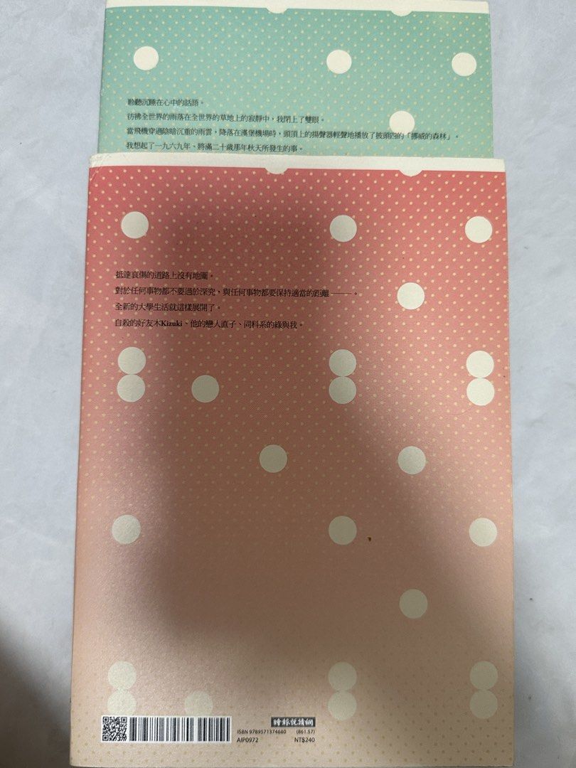 Norwegian Wood by Haruki Murakami (2 Volumes) （分類：小說及非小說）位於 Hong Kong。 由 acissej_si_ereh 提交（商品編號 1451157412，圖片 2）。簡介： Haruki Murakami's Norwegian Wood (30th Anniversary Edition) - 2-volume set.。