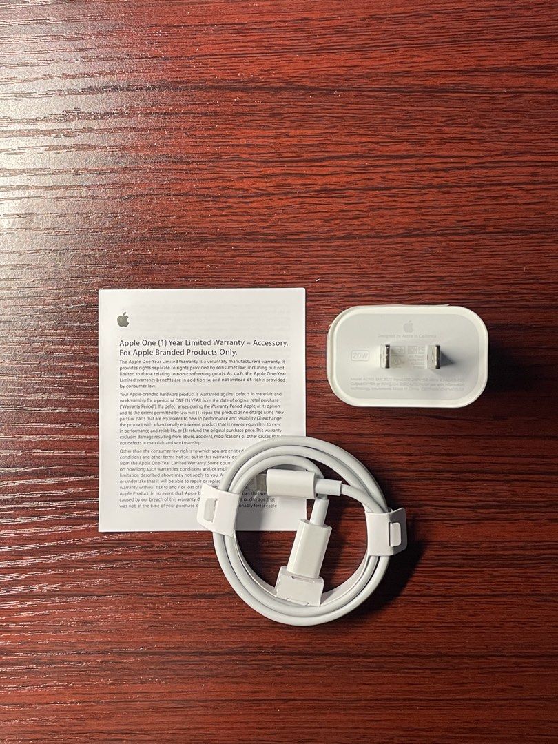 ORIGINAL IPHONE CHARGER - 20W (TYPE C TO LIGHTNING) (Category: Chargers & Cables) located in Quezon City. Submitted by clist066 (Listing ID 1451167541, Image 2). Description: Original USB-C to Lightning Cable and Apple 20W Power Adapter Charger! Only ₱480 ‼️ Set na, Fixed price! LEGIT FAST CHARGER brandnew and sealed READY TO SHIP ANYTIME/ANYWHERE SAME DAY DELIVERY VIA LALAMOVE CASH ON DELIVERY & JNT FOR OUTSIDE METRO MANILA ‼️ NO MEET UPS .