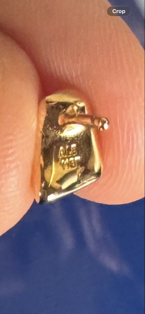 Pandora Gold Stud Earrings (Category: Earrings) located in Muntinlupa City. Submitted by tinry (Listing ID 1451217160, Image 2). Description: Authentic Pandora Gold-Tone Stud Earrings Unused Hallmarked ALE.
