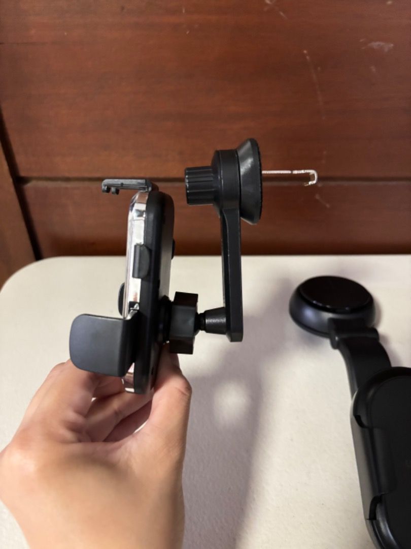 Phone Holder Mount for Car (Category: Mounts & Holders) located in Balanga. Submitted by chaiee.btn (Listing ID 1451133356, Image 3). Description: *phone holder car air vent and the other one is suction cup *take both for ₱50 ‣ decluttering sale, all must go! ‣ all detailed pictures already posted ‣ NO: cancellations, returns, refunds ‣ Loc: Bataan ‣ MOD: J&T/meet-up at SM City Bataan ‣ MOP: Gcash/Maribank PM for more details! 📩.
