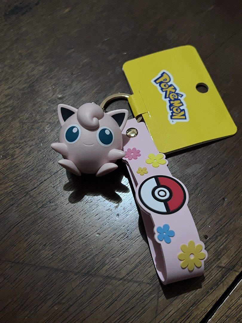 Pokemon Funism Jigglypuff Keychain, Hobbies & Toys, Toys & Games on ...