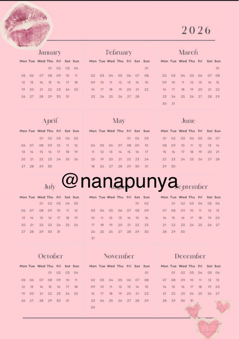 Printable & Editable Digital Yearly Journal 💖 (Category: Vision Care) located in Kuala Lumpur. Submitted by lovelievee (Listing ID 1451187689, Image 2). Description: This project is for my NZ Funds Trip, and is open to people who are alright with donating and supporting me. This is a pdf that you may print or edit for the purpose of journalling your digital diary! Comes with lots of planners 💖 Feel free to dm me. (No meetup, I just put a random