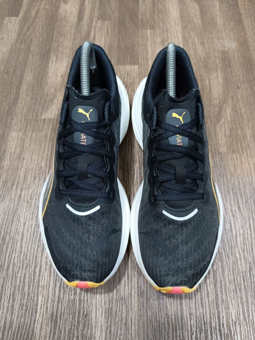 Puma Deviate Nitro 2 'Black Sun Stream' (Category: Sneakers) located in Baguio. Submitted by activeloots (Listing ID 1451140841, Image 3). Description: Puma Deviate Nitro 2 'Black Sun Stream' Size 8.5L / 39 / 25cm Authentic💯 Excellent condition 2300 + sf.
