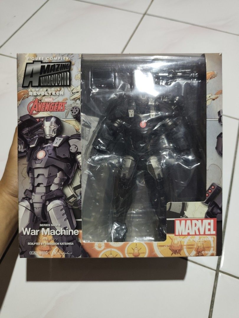 Revoltech Amazing Yamaguchi War Machine marvel 1/12 (Category: Toys & Games) located in Bintulu. Submitted by zainnn. (Listing ID 1451321731, Image 1). Description: bib condition.