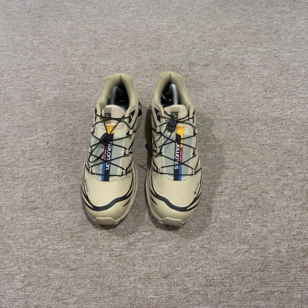SALOMON XT-6 GORETEX SAFARI (Category: Sneakers) located in Cebu City. Submitted by cjayzuno04940 (Listing ID 1451320774, Image 2). Description: SALOMON XT-6 GORETEX SAFARI ORIGINAL✅ US MENS-9.5 EUR-43.5 CM-27.5 EXCELLENT CONDITION.