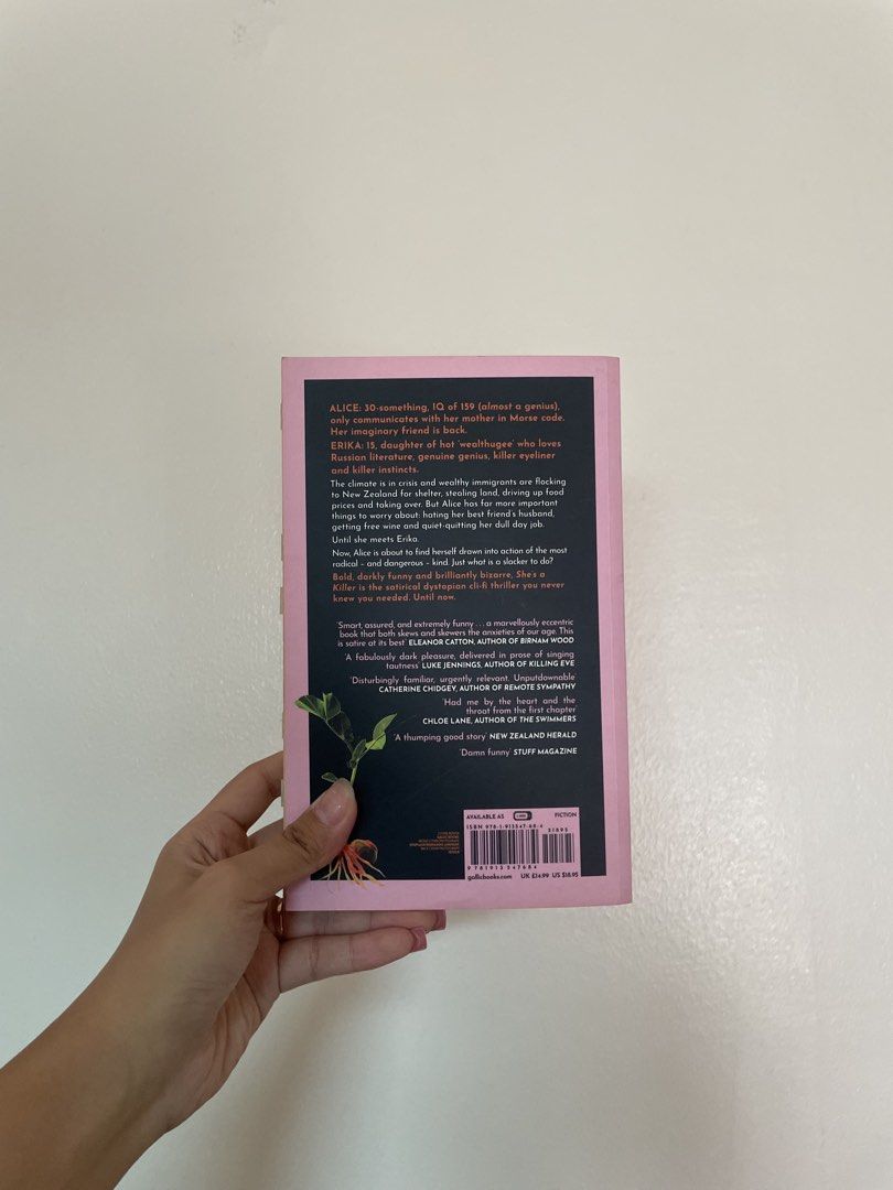 She's A Killer by Kirsten McDougall (Category: Storybooks) located in Manila. Submitted by declutteredbyalex (Listing ID 1451281584, Image 3). Description: ⚠️ LAST PRICE IS ALREADY POSTED - Literary Fiction, Dark Humor - Read Once, in VGC - Paperback - No damages or flaws.