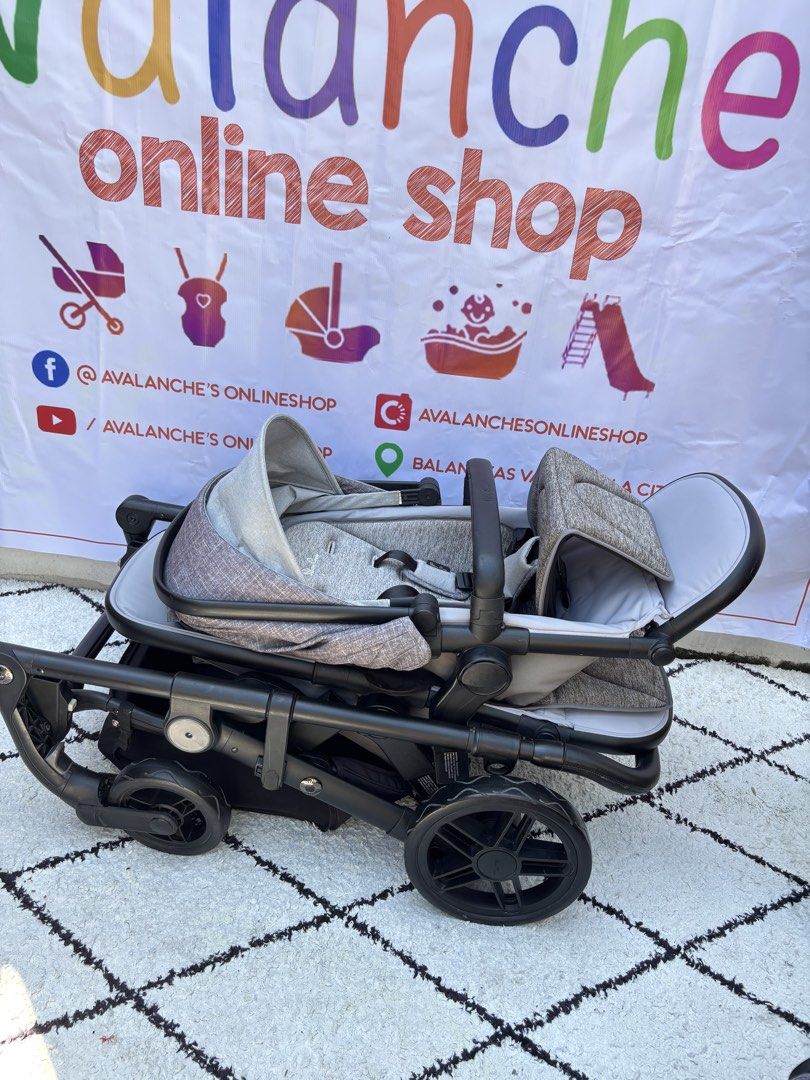 Silver cross Coast Double stroller with bassinet and stand (Category: Strollers) located in Manila. Submitted by avalanchesonlineshopmainacount (Listing ID 1451250044, Image 3). Description: .