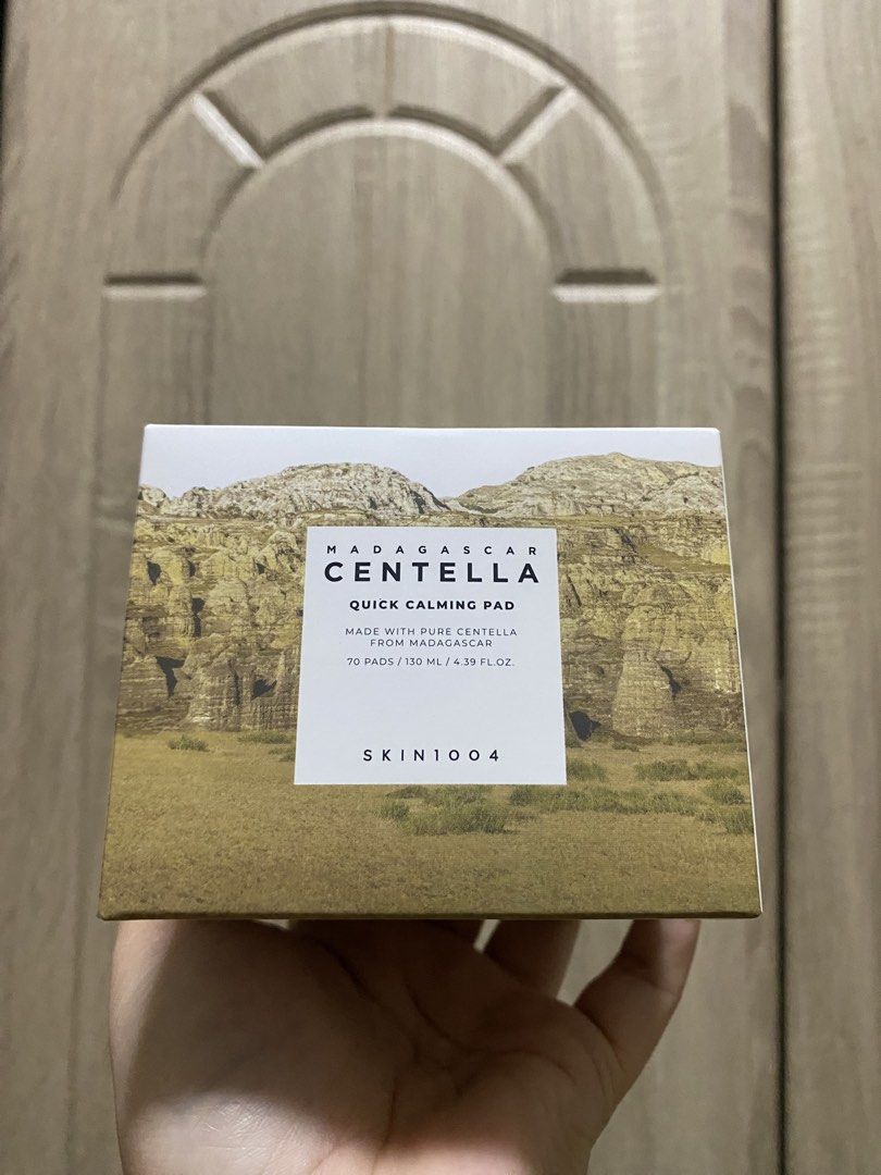 SKIN1004 Madagascar Centella Quick Calming Pad 70 pads (Category: Face Care) located in Rizal. Submitted by skincarehaulph (Listing ID 1451171436, Image 1). Description: - Soothes and cools irritated skin - Made with pure Centella from Madagascar - Contains 70 pads (130ml / 4.39 FL.OZ.) - Authentic Korean skincare - Quick and easy to use.