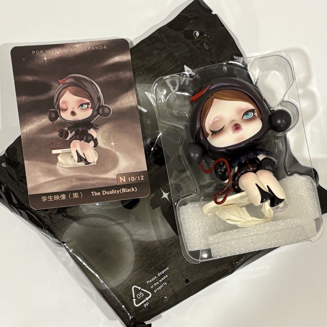 Skullpanda The Duality (Black) (Category: Toys & Games) located in Petaling Jaya. Submitted by buzyflyz (Listing ID 1451241823, Image 1). Description: Always keep in display box, never used or brought out..