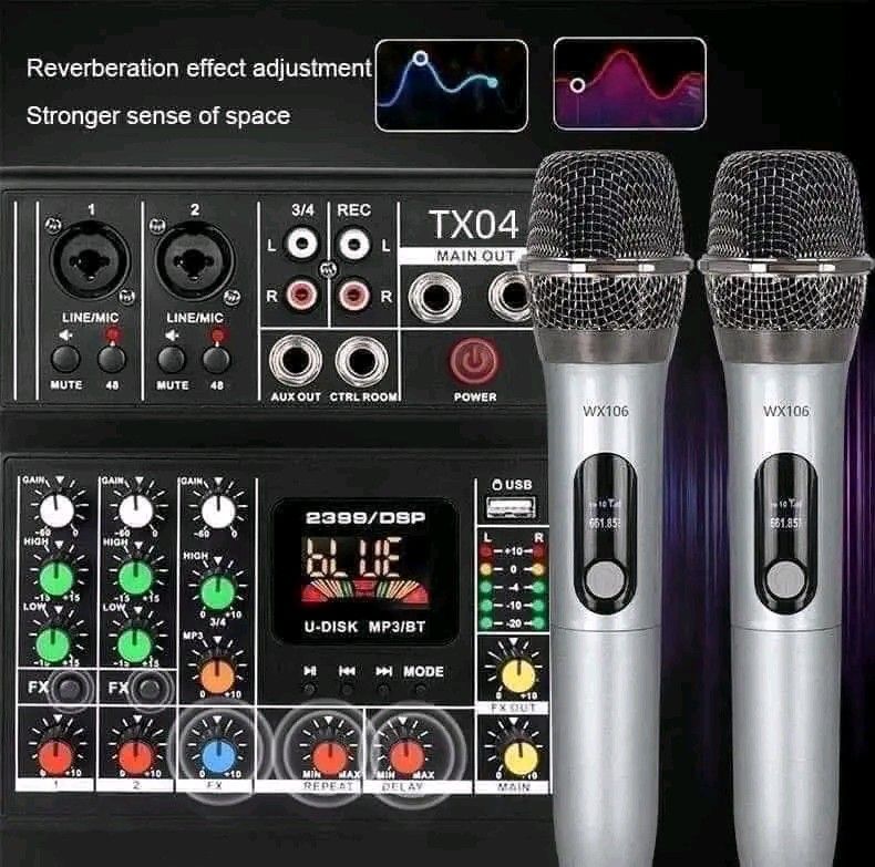 sound mixer+ mic set (Category: Other Audio Equipment) located in Manila. Submitted by asstditems (Listing ID 1451177495, Image 1). Description: same-day delivery via lalamove gcash or cod payment ncr area godbless happy shopping.