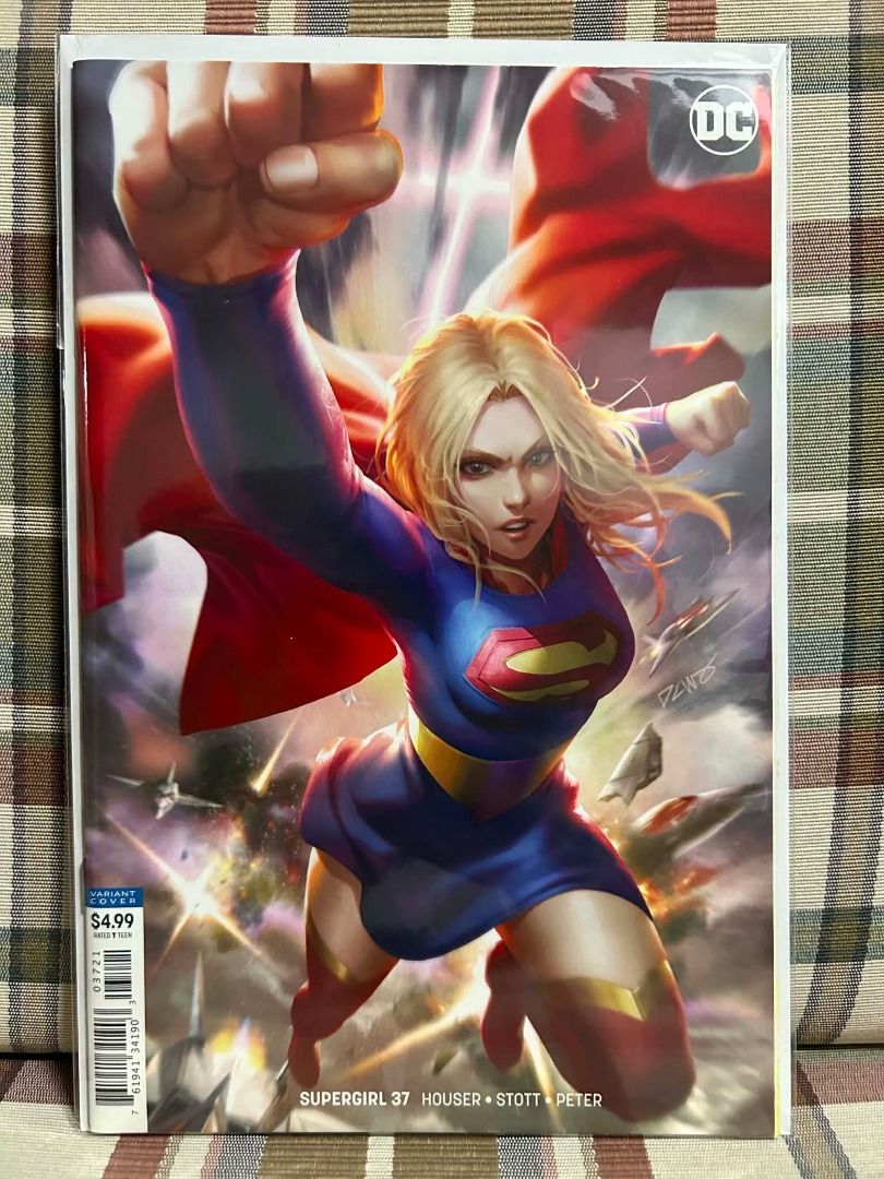 Supergirl #37 Derrick Chew variant (Category: Comics & Manga) located in Quezon City. Submitted by andrewbernardo95 (Listing ID 1451211090, Image 1). Description: Supergirl #37 Derrick Chew variant Selling for P300 NM/VF condition Preferred meet-ups in Fairview area, but it can be discussed. Shipping through Lalamove, Grab, Gogoxpress MOP: BDO, BPI, Gcash PM me for any questions and additional pics.