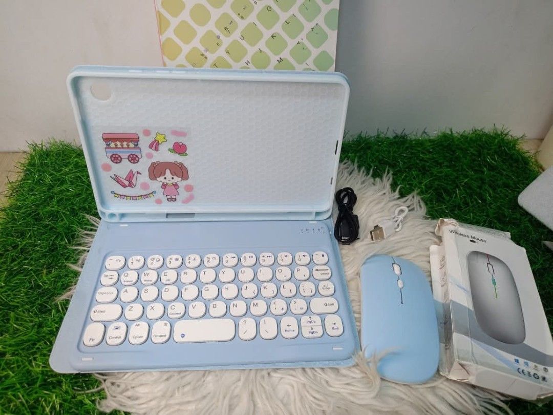 Tablet case for Samsung tab 8 case with keyboard and mouse ( 1 SET AVAILABLE ) (Category: Cases & Sleeves) located in Taguig. Submitted by urico_anne23 (Listing ID 1451162023, Image 1). Description: 🍀 ELECTRONICS 👑 Ruth anne online shop 🌍SHOPPEE OVERSEAS ITEMS🌍 🏠 1ST LOCATION : UNIT 105 BLDG 15 MRB CONDOMINIUM USUSAN TAGUIG 🏠 2ND LOCATION : WESTERN BICUTAN TAGUIG 🌸Thank you for supporting our small business🌸 ‼️STRICTLY NO RETURN NO EXCHAN