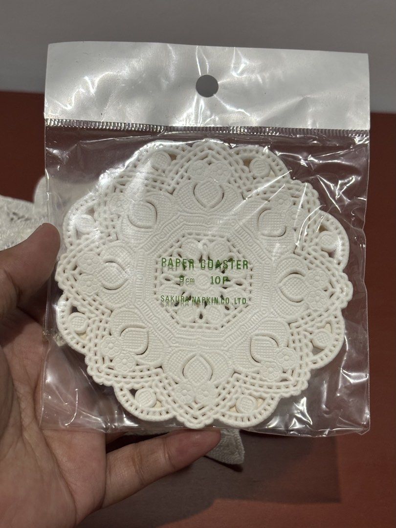 [TAKE BOTH] White Lace Crochet Doily Table Mat + Paper Coasters Pack (Category: Other Kitchenware & Tableware) located in Cavite. Submitted by nanangonlineshop (Listing ID 1451298118, Image 3). Description: 📌 White Lace Crochet Doily Table Mat + Paper Coasters Pack 🏷️ P100 ⚠️ POLICY: ❌ NO COD ✅ AS IS, WHERE IS ✅ FIRST PAY BASIS ✅ MINE NOW, PAY NOW ✅ 3-DAYS HOLD ONLY. UNPAID RESERVATIONS ARE VOIDED. 📍 Location: Cavite 👉 WE SHIP NATIONWIDE (LUZ