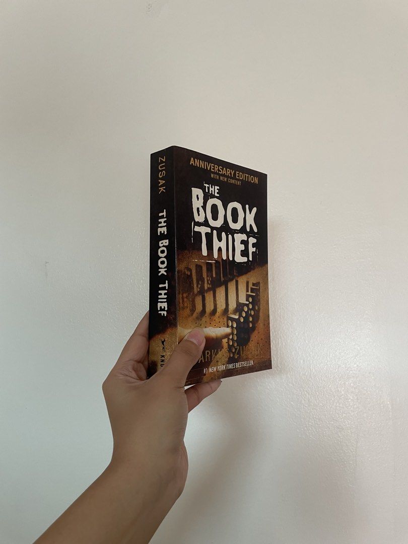 The Book Thief by Markus Zusak (Category: Storybooks) located in Manila. Submitted by declutteredbyalex (Listing ID 1451278895, Image 1). Description: - Bought in Fullybooked; Authentic copy - Has minimal foxing but won’t affect your reading experience - No book tabs, annotations, or writings RFS: Decluttering/Quitting P.S. If you buy 2 books from my listings, you will receive 1 free book 😊.