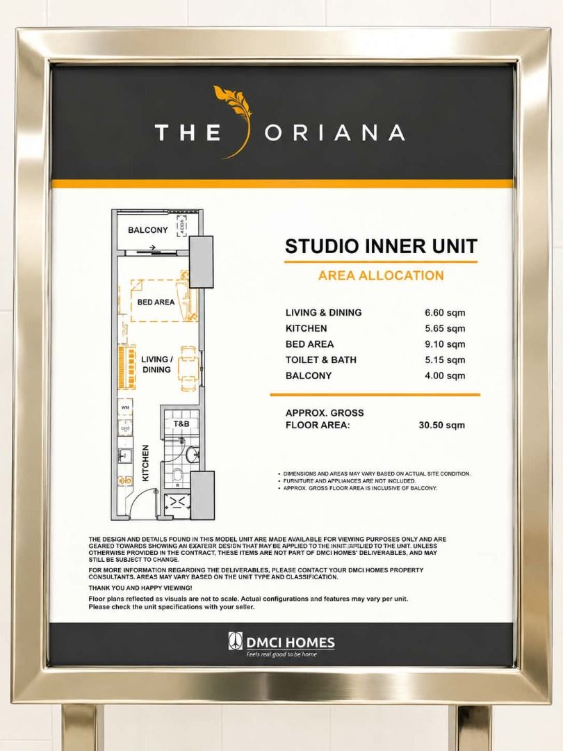 The Oriana - Studio Unit (Category: Apartments & Condos) located in Las Pinas. Submitted by realestatebroker (Listing ID 1451157694, Image 2). Description: THE ORIANA by DMCI Homes | Pre-Selling Condo in Quezon City 🌟 5 Reasons to Invest in The Oriana NOW! ✅ Prime Quezon City Location ✅ Resort-Inspired DMCI Lifestyle ✅ Near Top Universities & Business Districts ✅ Excellent Access to LRT-2, MRT-3 & Metro Subway ✅ Strong Investment & Rental Potent
