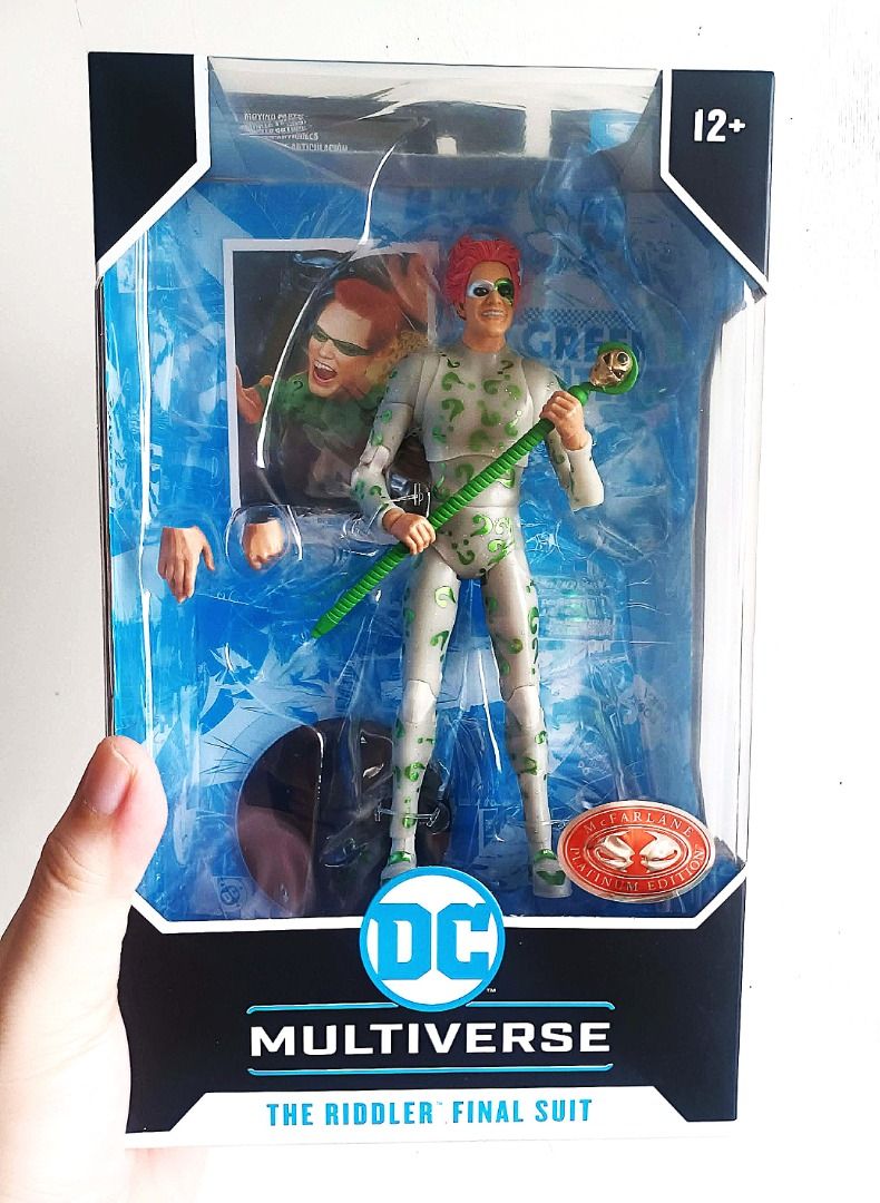 THE RIDDLER Final Suit Batman Forever DC Multiverse McFarlane Platinum Action Figure (Category: Figurines & Statues) located in Cebu City. Submitted by comicare (Listing ID 1381930371, Image 3). Description: Please take time to READ: THE RIDDLER Final Suit Batman Forever DC Multiverse McFarlane Platinum 2.8k 📌 photo of actual item posted 📌 mint in a sealed box (MISB) 📌 fixed price 📌 payment 1st before shipping 📌 location is in Cebu City 📌 p