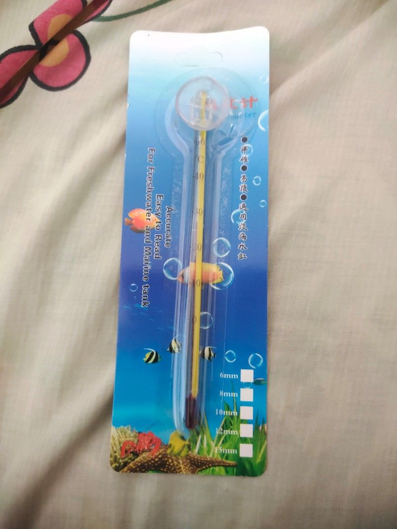 Thermometer Aquarium Sealed (Kategori: Aksesoris Hewan) berada di Malang. Dikirim oleh butterscotchenjoyer (ID iklan 1451172704, Gambar 2). Deskripsi: .