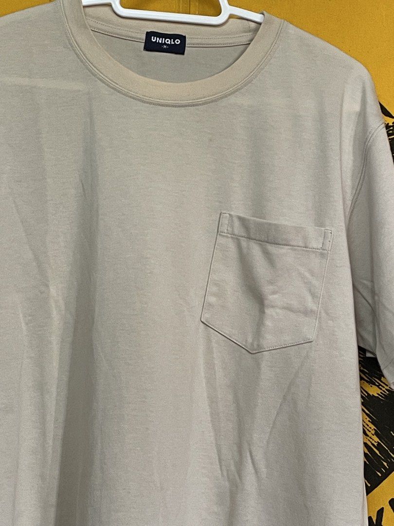 Uniqlo beige pocket tee (Category: Tshirts & Polo Shirts ) located in Malaybalay. Submitted by mo0rph (Listing ID 1451157121, Image 2). Description: 26x21 Add sf mindanao.