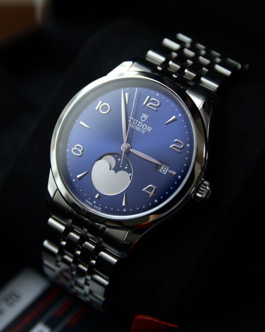 Unused 2025 Luna Moonphase Blue Dial (Category: Luxury Watches) located in Quezon City. Submitted by watchcollective.ph (Listing ID 1451276706, Image 2). Description: Brand New Tudor 1926 Luna ₱139,800 Year: October 2025 Case Size: 39mm Movement: Automatic Like-new. Mint condition. Complete set. Warranty until 2030..