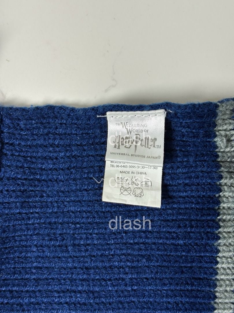 (USJ) Harry Potter - Ravenclaw Scarf (2016) (Category: Scarves) located in Davao. Submitted by dlash (Listing ID 1451300857, Image 3). Description: Harry Potter - Ravenclaw scarf - Bought at Universal Studios Japan in 2016 - 100% Woven acrylic - Though in good condition, some loose threads are present Used twice or thrice for cosplays or as a prop for costumes Meet-up - Davao or Tagum area Shipping - Can ship nationwide via LBC - COD or COP is ac
