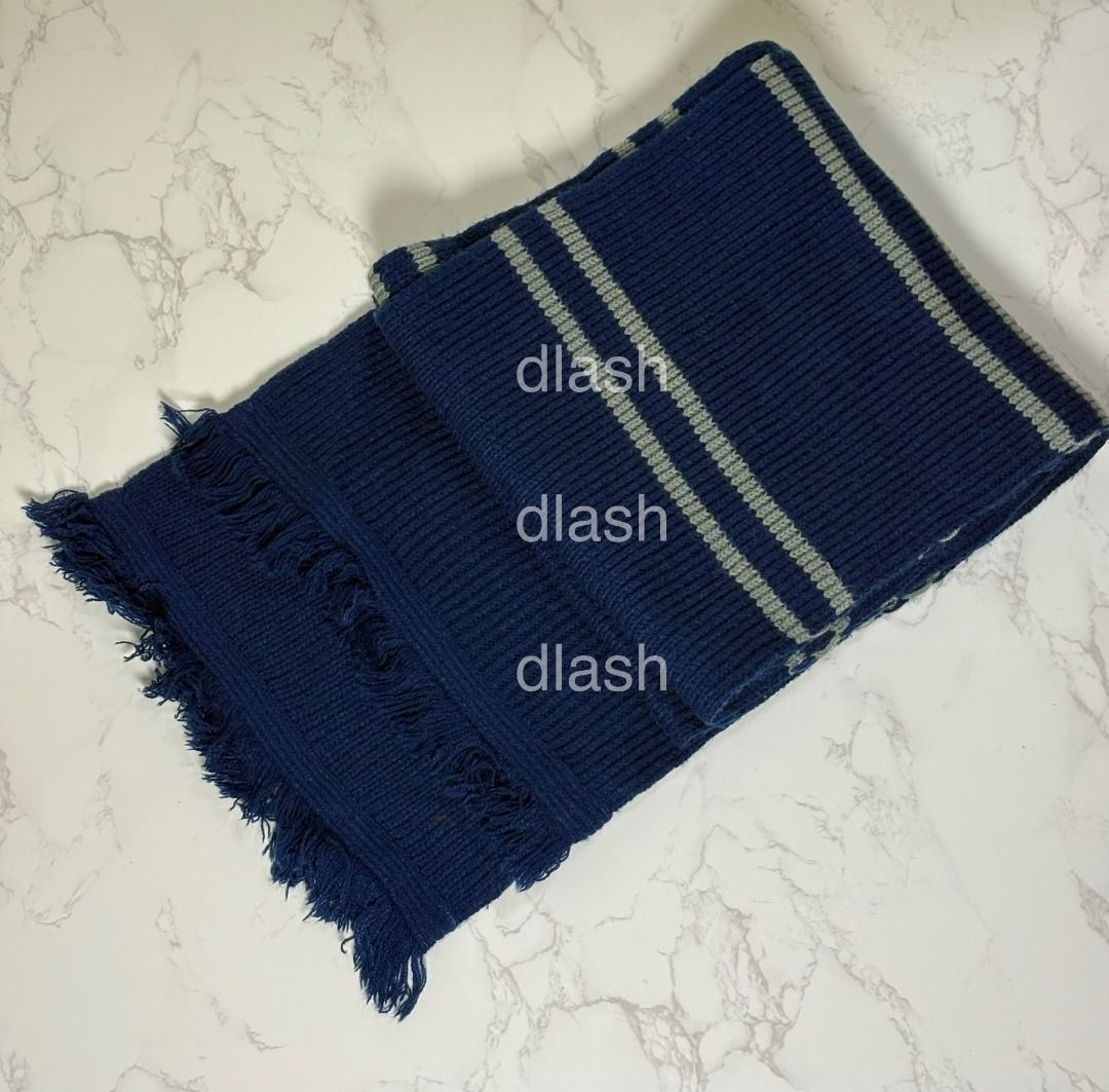 (USJ) Harry Potter - Ravenclaw Scarf (2016) (Category: Scarves) located in Davao. Submitted by dlash (Listing ID 1451300857, Image 1). Description: Harry Potter - Ravenclaw scarf - Bought at Universal Studios Japan in 2016 - 100% Woven acrylic - Though in good condition, some loose threads are present Used twice or thrice for cosplays or as a prop for costumes Meet-up - Davao or Tagum area Shipping - Can ship nationwide via LBC - COD or COP is ac