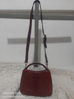 Vintage Black Patchwork Shoulder Bag, Women's Fashion, Bags & Wallets ...