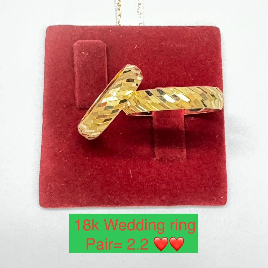 wedding/couple rings 18k gold (Category: Rings) located in Manila. Submitted by primejewelry (Listing ID 1451254660, Image 3). Description: .