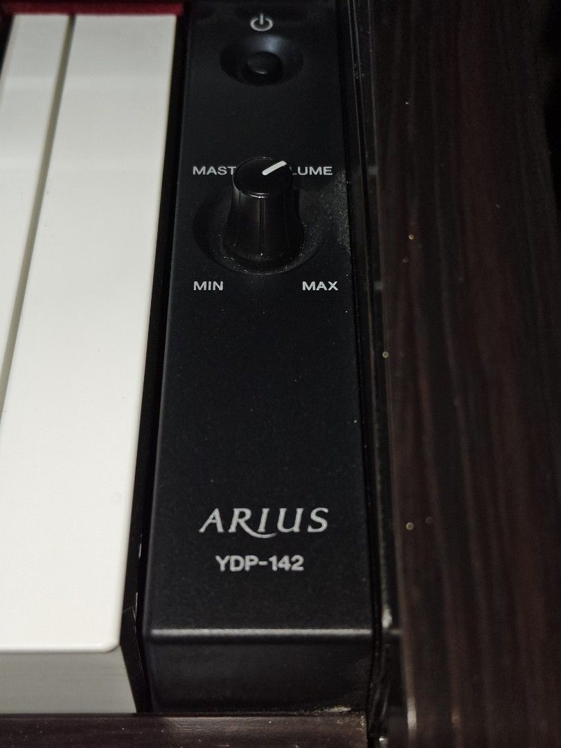 Yamaha Arius ydp142 digital piano (Category: Musical Instruments) located in Paranaque City. Submitted by yourhonorvoy (Listing ID 1451173984, Image 3). Description: Yamaha Arius ydp142 digital piano 40k only With adapter(220v) plug n play With bench With minimal scratches only 😃 Fresh internal Bagong linis at check ang internal With parts available sa keys in case may masira (free) Ideal sa may small space(condo, room etc) For intermediate to a