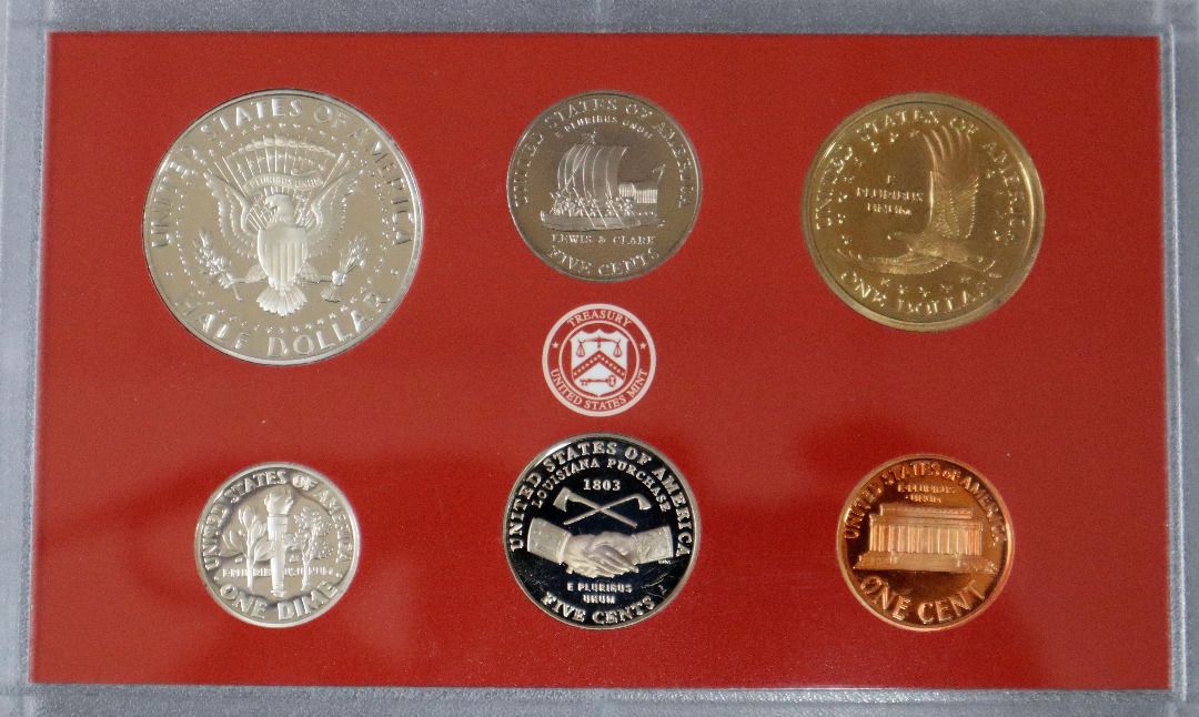 2004 United States Mint Silver Proof Set FLORIDA (Category: Currency) located in Caloocan City. Submitted by oldbestseller72 (Listing ID 1451334952, Image 3). Description: - 2004 United States Mint Silver Proof Set - Features State Quarters and other US Mint coins - Comes with Certificate of Authenticity - All coins are in protective cases - Ideal for coin collectors - Outer box shows some signs of wear.