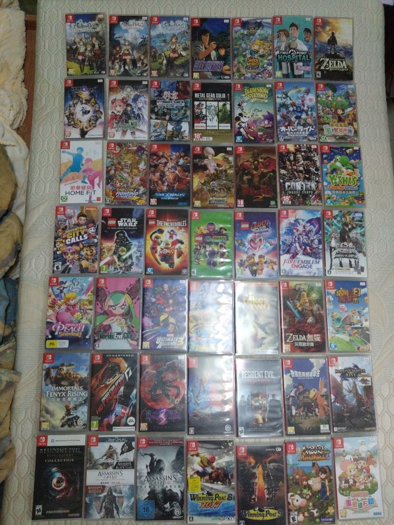 暑假200 款正版Switch 遊戲 (瑪利歐, 龍珠, 牧場物語, 太鼓, RingFit, Joycon) （分類：Nintendo 任天堂）位於 Hong Kong。 由 realreboundking 提交（商品編號 1451498157，圖片 3）。簡介： Pokémon ZA (Switch 2) 280 人中之龍 1 220 人中之龍 2 220 人中之龍 0 220 牧場物語 風之繁華市集(Switch 2) 300 Zelda 無雙封印戰記 320 龍珠: 電光炸裂! Zero 320 NBA 2K Playgrounds 2 180 Soccer Club Life 180 Football Manager 2026 230 尼爾自動人形 280 Pokémon 紫 250 Pokemon 珍珠 180 Pokémon 拳 220 Pokemon不可思議的迷宮救助隊 230 Pokémon 名偵探 130 星之卡比 新星同盟 280 星之卡比 探索發現 280 星之卡