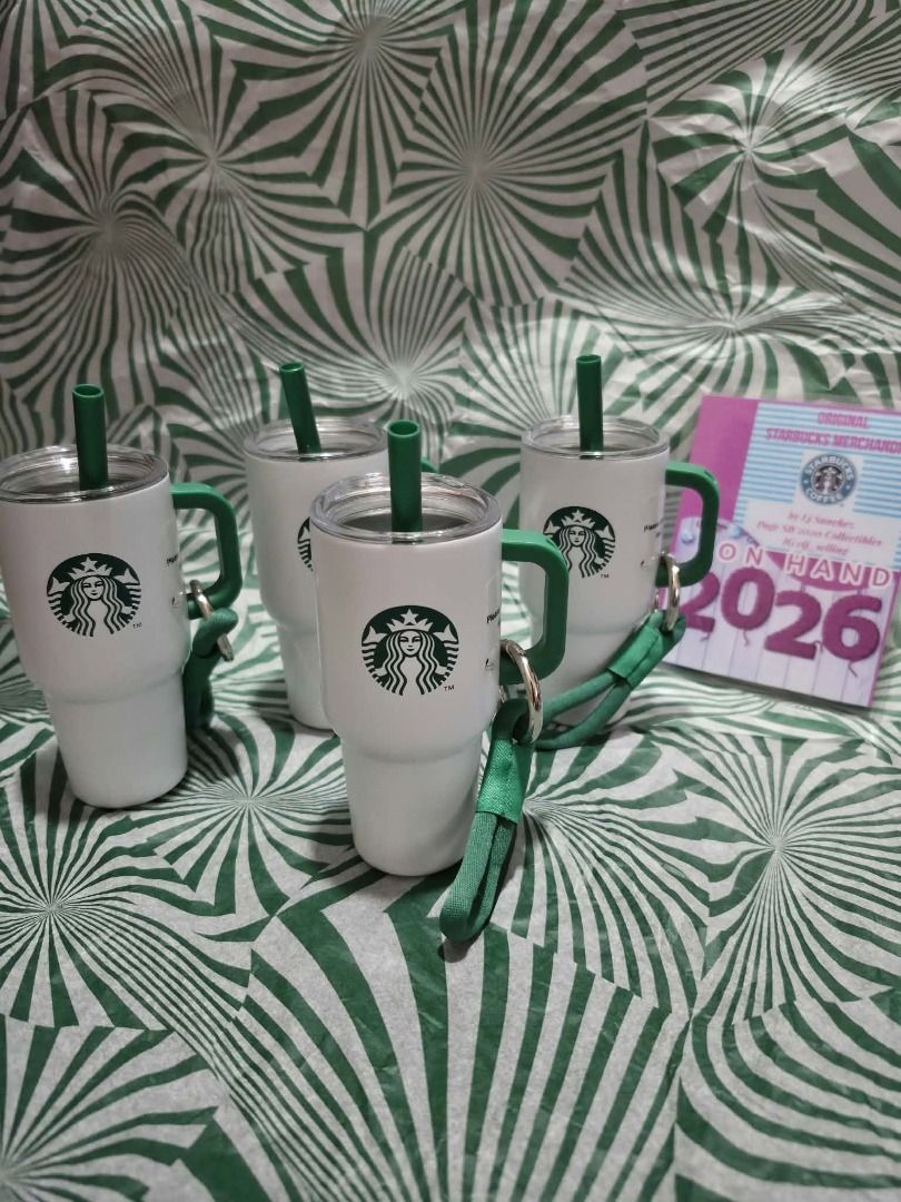 2026_Starbucks Verdant Meadows Mini Cup Keychain (Category: Water Bottles & Tumblers) located in Pasig City. Submitted by love11shop2020 (Listing ID 1451459836, Image 2). Description: Starbucks Verdant Meadows Mini Cup Keychain NO TO FAKE / DUPLICATE ITEMS PRICE for EACH ITEM ✔️ORIGINAL ✔️BRANDNEW ✔️Limited Offer / limited Stocks Only 👍ready for pick up / on hand _ available 👍Location Pasig City 👍MOP Gcash / Maya / Gotyme / 👍CC Payment QRPH +