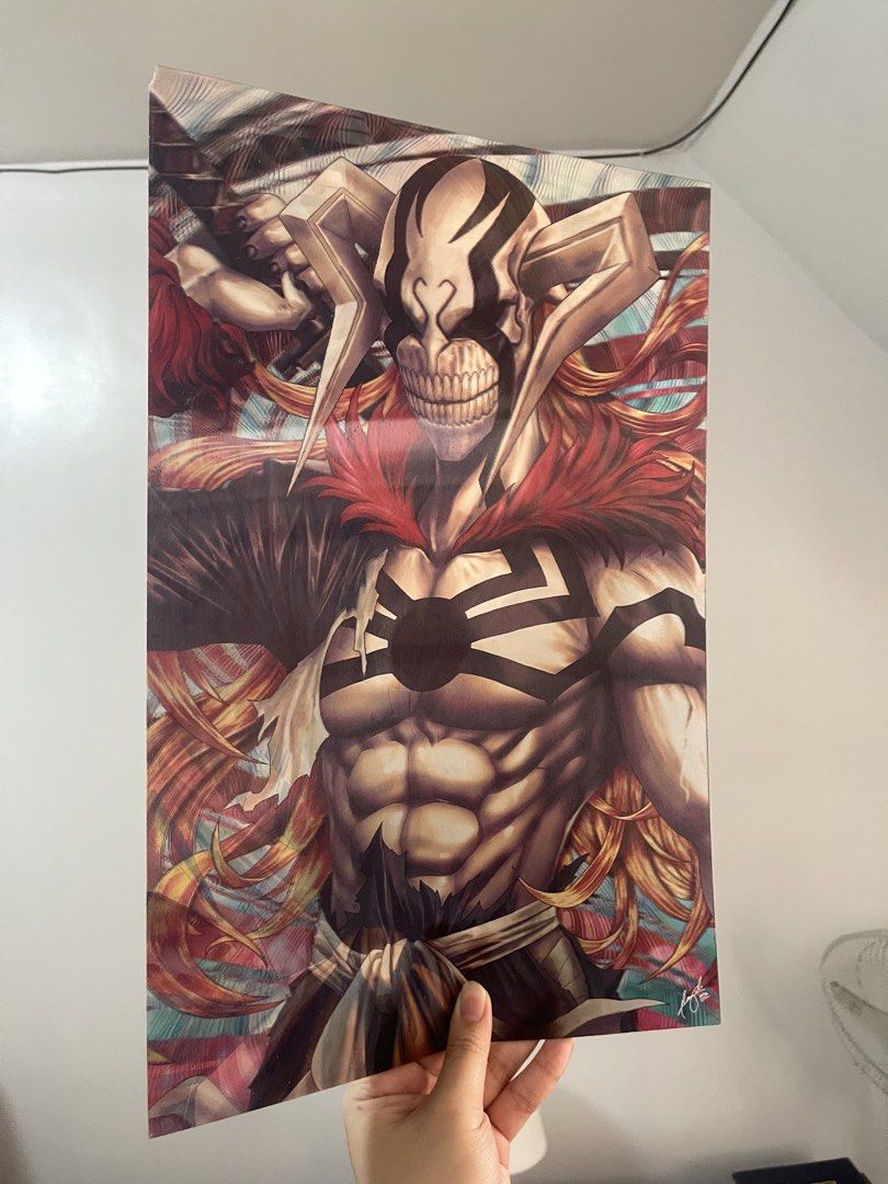 3D Triple Transition Poster: Bleach - Ichigo (Category: Art & Prints) located in Bulacan. Submitted by ktwnh (Listing ID 1451514357, Image 1). Description: DECLUTTERING Collectible art poster by wizyakuza With corner chip No frame Original price: 1K+ Bought from co. the collectible store.