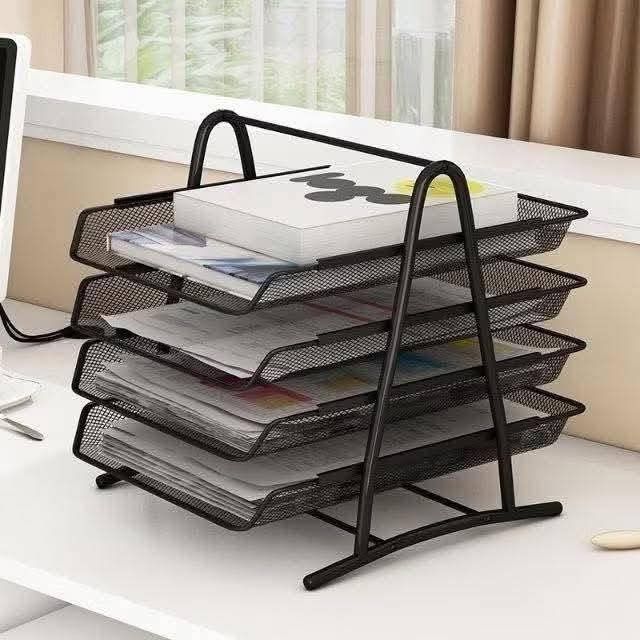 4 tier documents tray organizer (Category: Storage Boxes & Baskets) located in Manila. Submitted by lyfrancois14 (Listing ID 1451396311, Image 2). Description: .