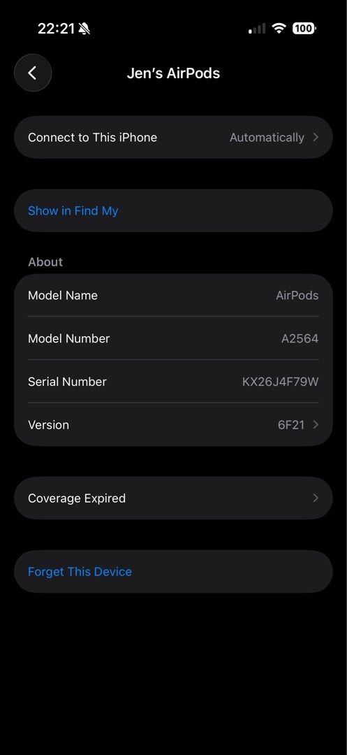 Airpods Gen 3 with Magsafe Charging Case (Category: Headphones & Headsets) located in Makati City. Submitted by jhennmario (Listing ID 1450184847, Image 3). Description: Airpods Gen 3 with Magsafe Charging Case ✅💯authentic (with receipt) ✅in prestine condition / no issue ✅used for a few times only ✅with box, manual & original Elago case ₱4,650 only MOP: GoTyme / Maribank 📍Taguig / BGC.