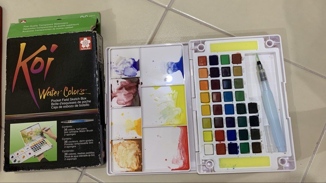 Art Materials (Architecture Student) (Category: Craft Supplies & Tools) located in Manila. Submitted by jpg1201 (Listing ID 1451495427, Image 2). Description: FOR SALE! art materials for arki students! send me a message •alcohol markers (SOLD) •water color • graphite pencils, tech pens •LED light board • colored pencils (SOLD) .