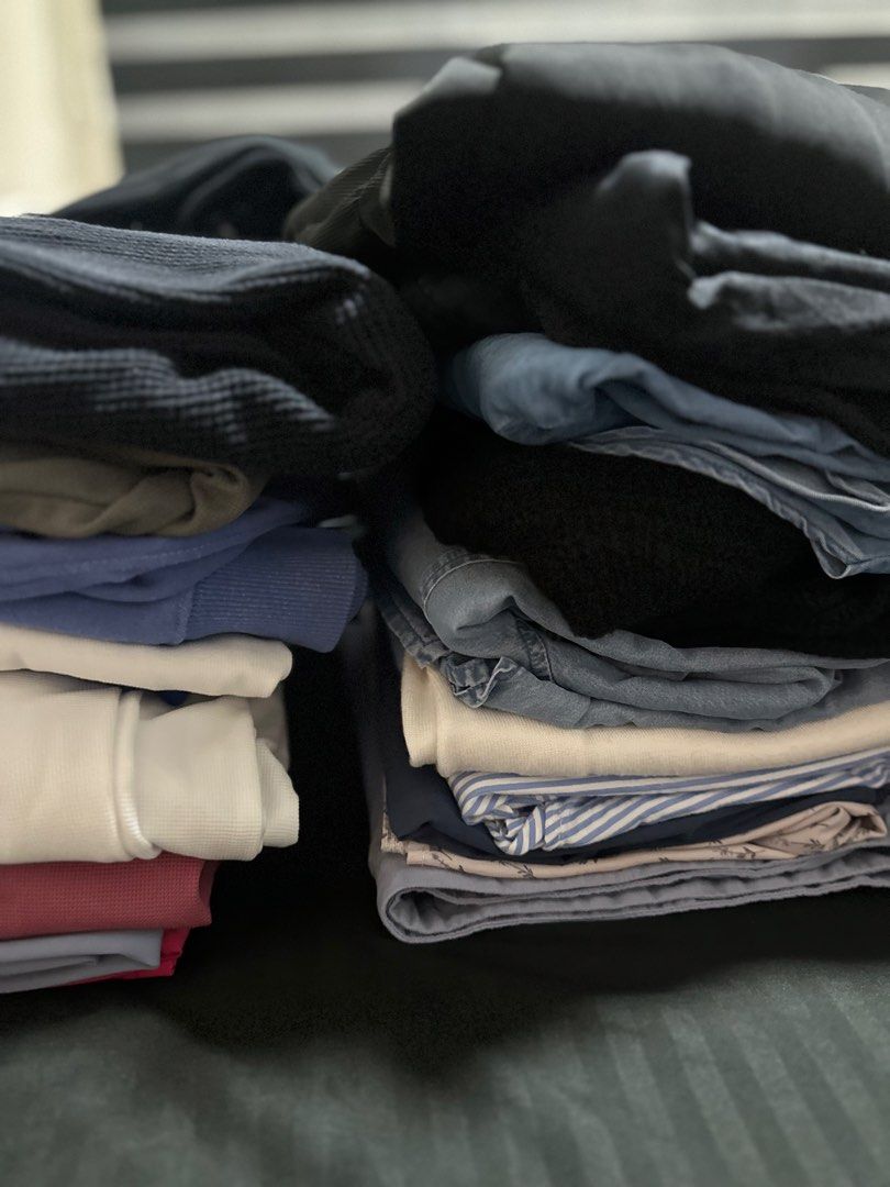 Assorted Clothes Bundle (Category: Everything Else) located in Singapore. Submitted by ash_15 (Listing ID 1451361207, Image 2). Description: I’m letting go of 2 IKEA bags of women’s clothes from different brands. There are lots of blouses, as well as jeans, maxi dresses, and more. I didn’t count everything, but there are easily 20–30+ pieces. Sizes range from M, L to XL. Some pieces are brand new, some are lightly worn, and a few have been kept i