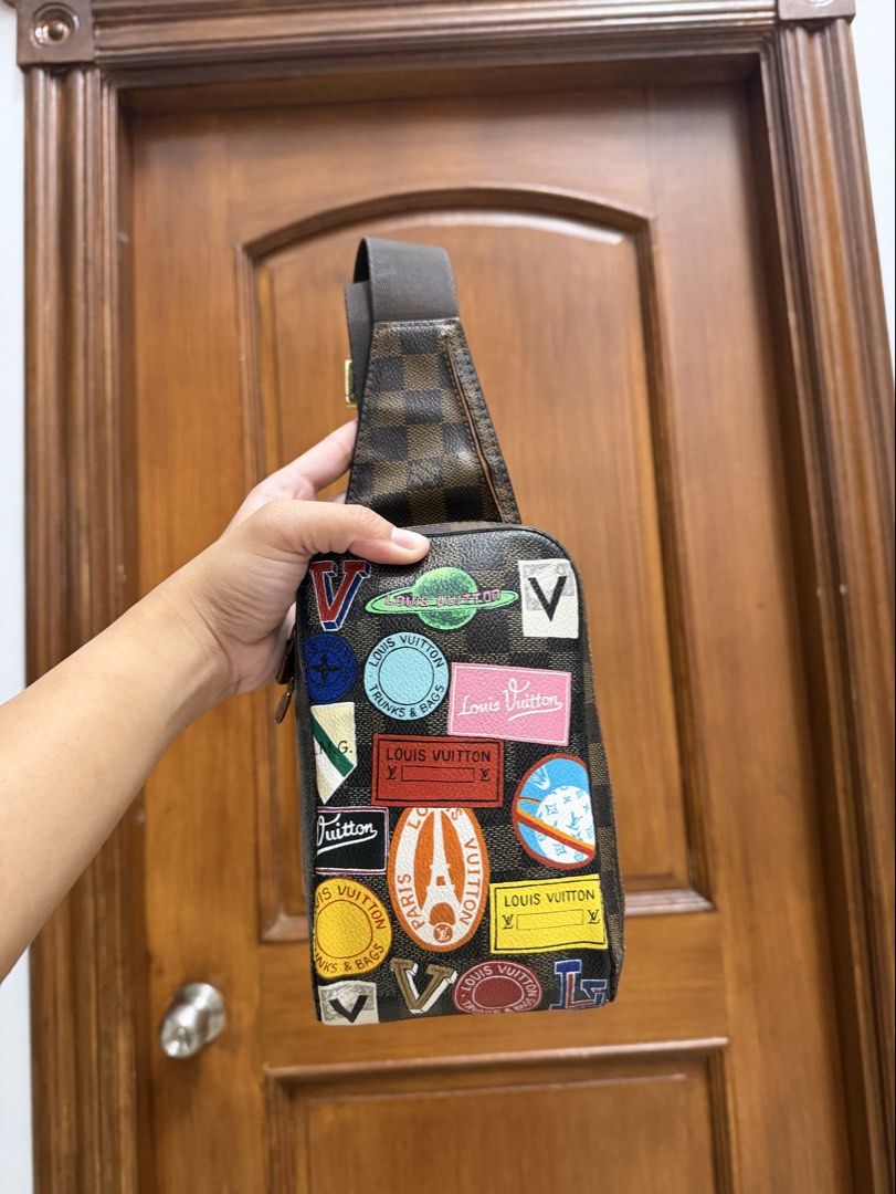 Authentic Louis Vuitton Geronimo (Category: Luxury Bags & Wallets) located in Manila. Submitted by maria_2326 (Listing ID 1451496421, Image 2). Description: Louis Vuitton Geronimo Professionally customized hand-painted Guarantee Authentic With certificate of authentication Flaws: Discoloration, cracks, tarnish, signs of use Please see detailed photos Location: Manila/QC .