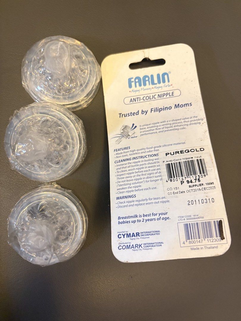 Avent and Pigeon (Category: Breastfeeding & Bottle Feeding) located in Malolos. Submitted by 3Coolitz (Listing ID 1451339513, Image 2). Description: Pigeon bottles used once Avent seldom used because I did full breastfeeding. Free farlin nipple and replacement nipples for avent..