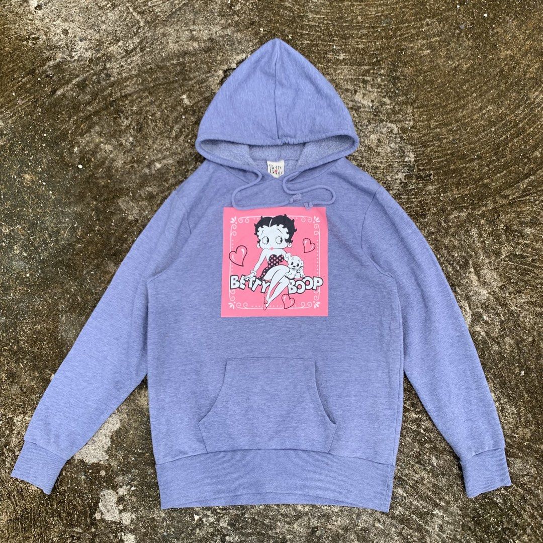 Betty Boop Hoodie (Category: Coats, Jackets and Outerwear) located in Danao, Cebu. Submitted by monri (Listing ID 1451353218, Image 1). Description: Betty Boop (y2k) Hoodie W19 L25.5 Good Condition Color rate 8.5/10.