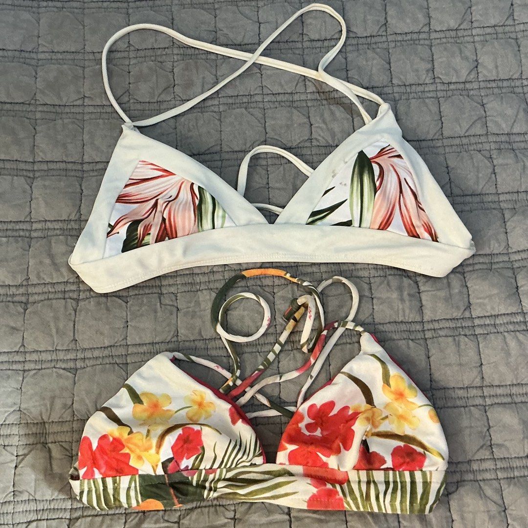 Bikini Tops Bundle (Category: Bikinis & Swimsuits) located in Marikina City. Submitted by claye (Listing ID 1451417859, Image 1). Description: • XS-S • Mode of Payment: Gcash • Mode of Delivery: Lalamove (near Marikina only), LBC, J&T DM for more info! .