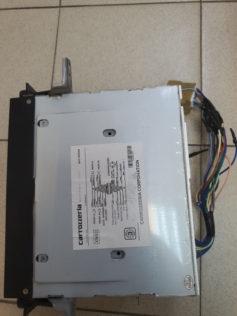 Carrozzeria AVC-RZ008 MP5 DVD RDS AV Receiver (Category: Soundbars, Speakers & Amplifiers) located in Johor Bahru. Submitted by astratech (Listing ID 1451377187, Image 3). Description: - Carrozzeria AVC-RZ008 AV Receiver - Plays MP5 and DVD formats - Features RDS (Radio Data System) - Includes original remote control - Comes with original packaging - MirrorLink compatible - Perfect for enhancing your car's audio system.