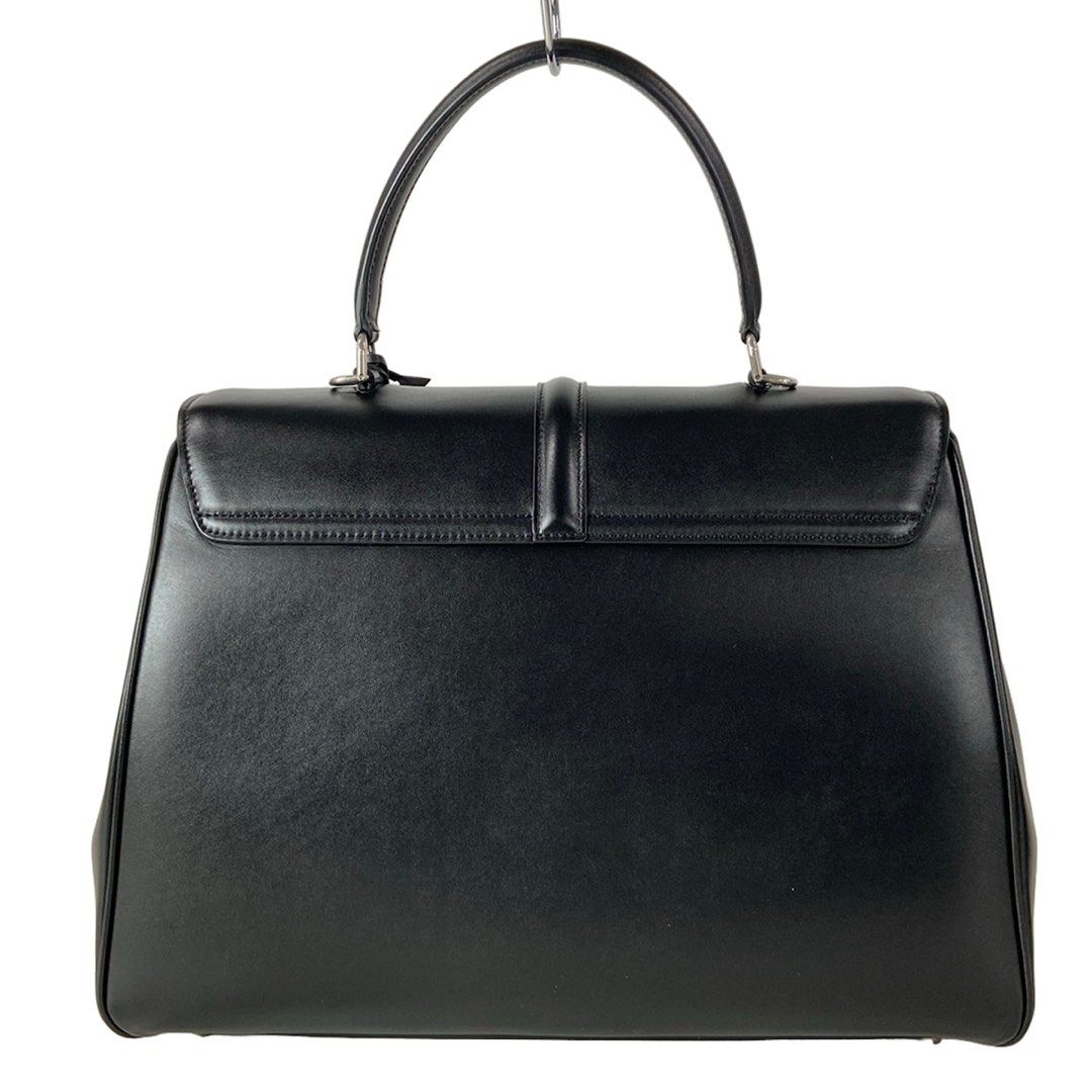 Celine Classique Seize 16 Medium Black (Category: Luxury Bags & Wallets) located in Las Pinas. Submitted by daisuki_japan_luxury_by_reiko (Listing ID 1451417194, Image 3). Description: brand CELINE Genre handbag Product Name 16 Seize Medium/Classic 16 (Seize) Bag Model number 187373BEY.38SI Size indicated none Actual size Height: Approx. 22.5 cm, Width: Approx. 31.5 cm , Depth: Approx. 12 cm , Handle drop: Approx. 10.5 cm (measurements taken at t