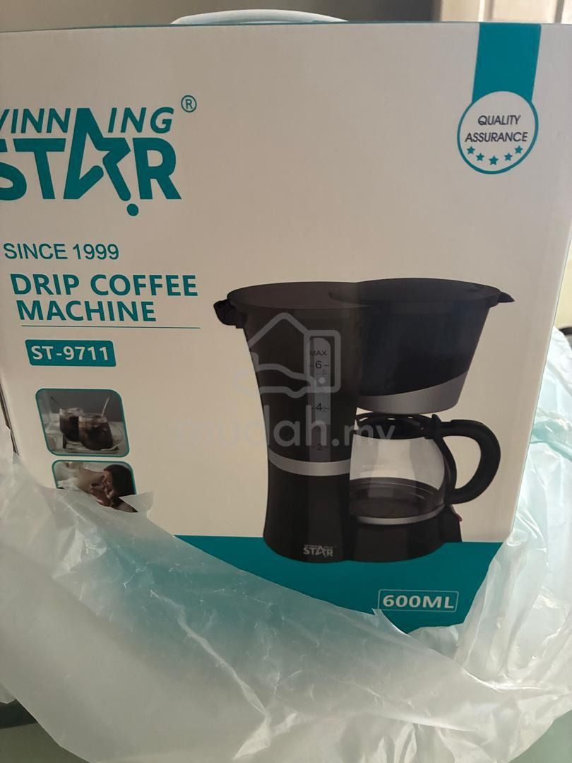 Coffee Machine (Category: Coffee Machines & Makers) located in Kuala Lumpur. Submitted by vastdragon_3ec815 (Listing ID 1451473839, Image 2). Description: still new . testing once only . aroma coffee and tea with steady temperature .