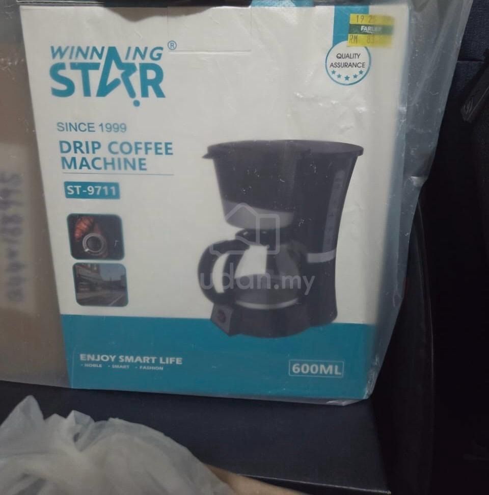Coffee Machine (Category: Coffee Machines & Makers) located in Kuala Lumpur. Submitted by vastdragon_3ec815 (Listing ID 1451473839, Image 1). Description: still new . testing once only . aroma coffee and tea with steady temperature .