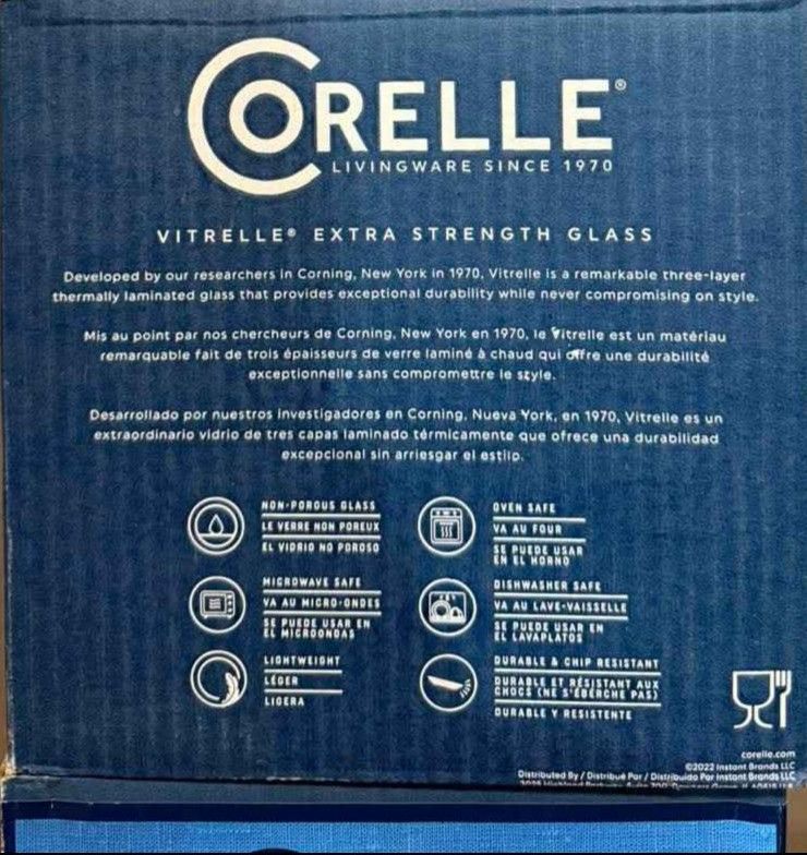 Corelle Livingware 12pc Splendor Dinnerware Set (Category: Dinnerware & Cutlery) located in Manila. Submitted by collasklar12236 (Listing ID 1451342588, Image 2). Description: - Corelle Livingware Splendor 12-piece Dinnerware Set - Made from durable Vitrelle extra-strength glass - Chip and crack resistant - Dishwasher, microwave, and oven safe.