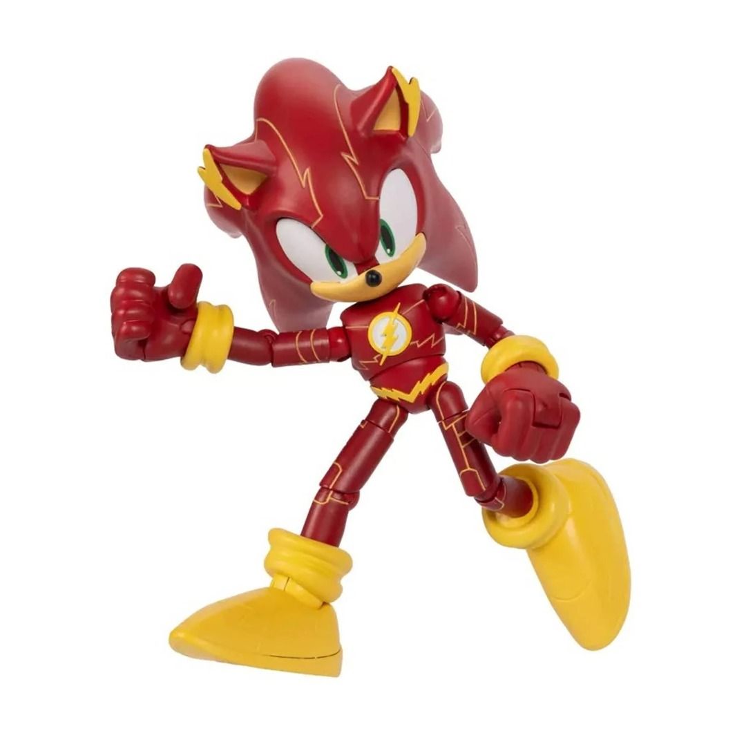 DC x Sonic the Hedgehog Sonic as The Flash Action Figure 12.7cm Toy (Category: Toys & Games) located in Cheras. Submitted by shopping_player (Listing ID 1451410923, Image 2). Description: Delivery 6 days - 7 days West Malaysia RM190 East Malaysia RM190 (Pos Laju/JT/Lalamove/Grab/GDEX) CIMB / Maybank Message / Contact 0162472537 Watch out for Sonic as The Flash, taking speed to a new level with his super-fast new style! This 12.7cm figure features