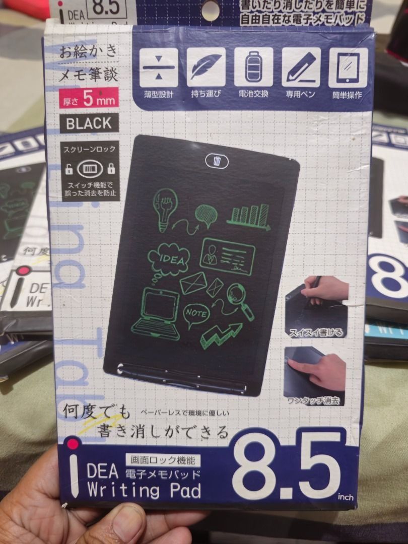 DRAWING SKETCHPAD LCD NOTE TABLET (Category: Other Accessories) located in Manila. Submitted by yatskiex2026 (Listing ID 1451423086, Image 2). Description: 150 EACH MEETUP OR VIA LALAMOVE CALOOCAN SM GRAND MONUMENTO .
